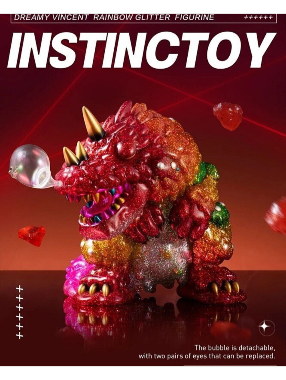 POPMART INSTINCTOY Dreamy Vincent "Rainbow Glitter" New Open Box